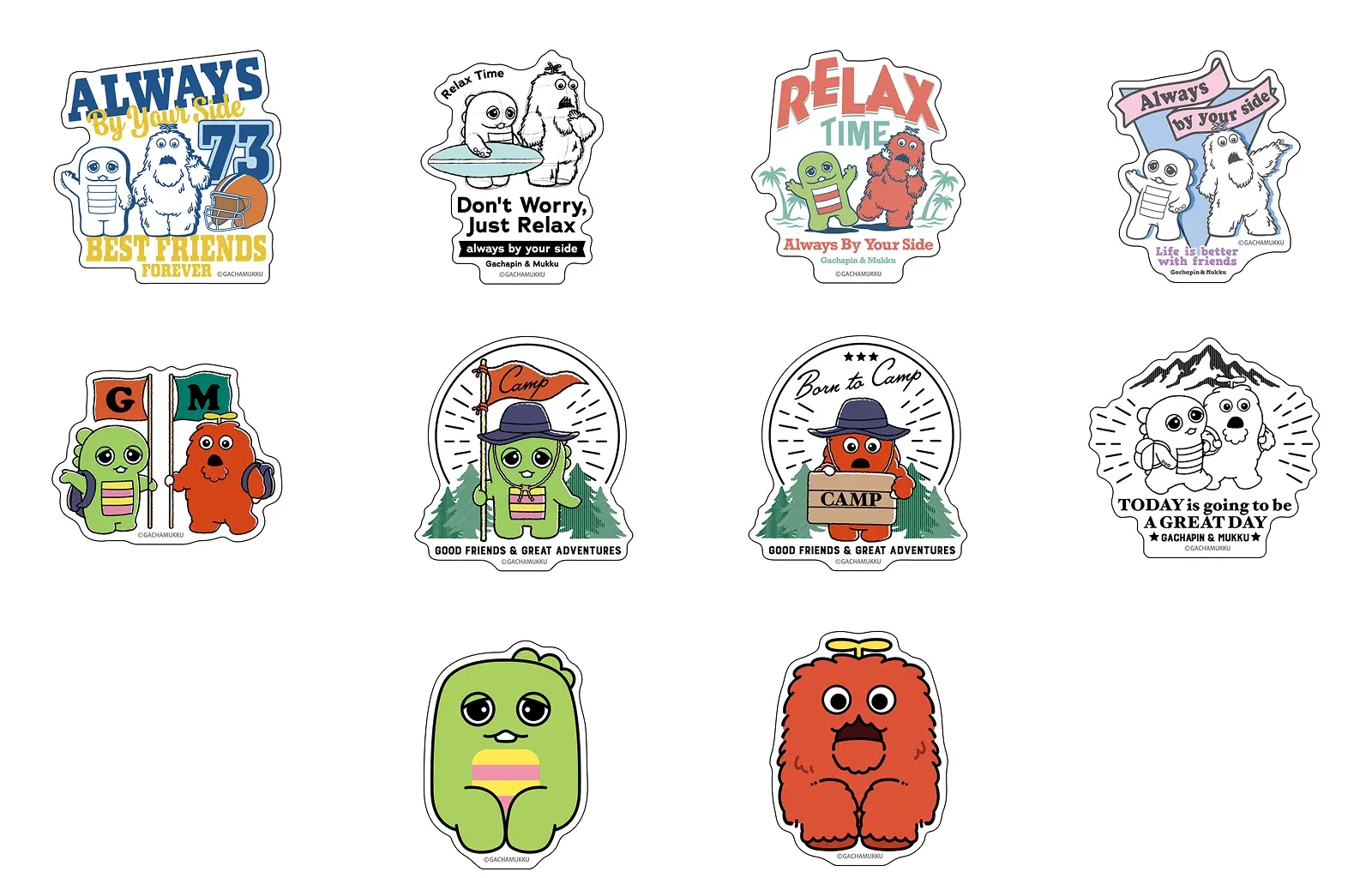 ステッカー（全10種）