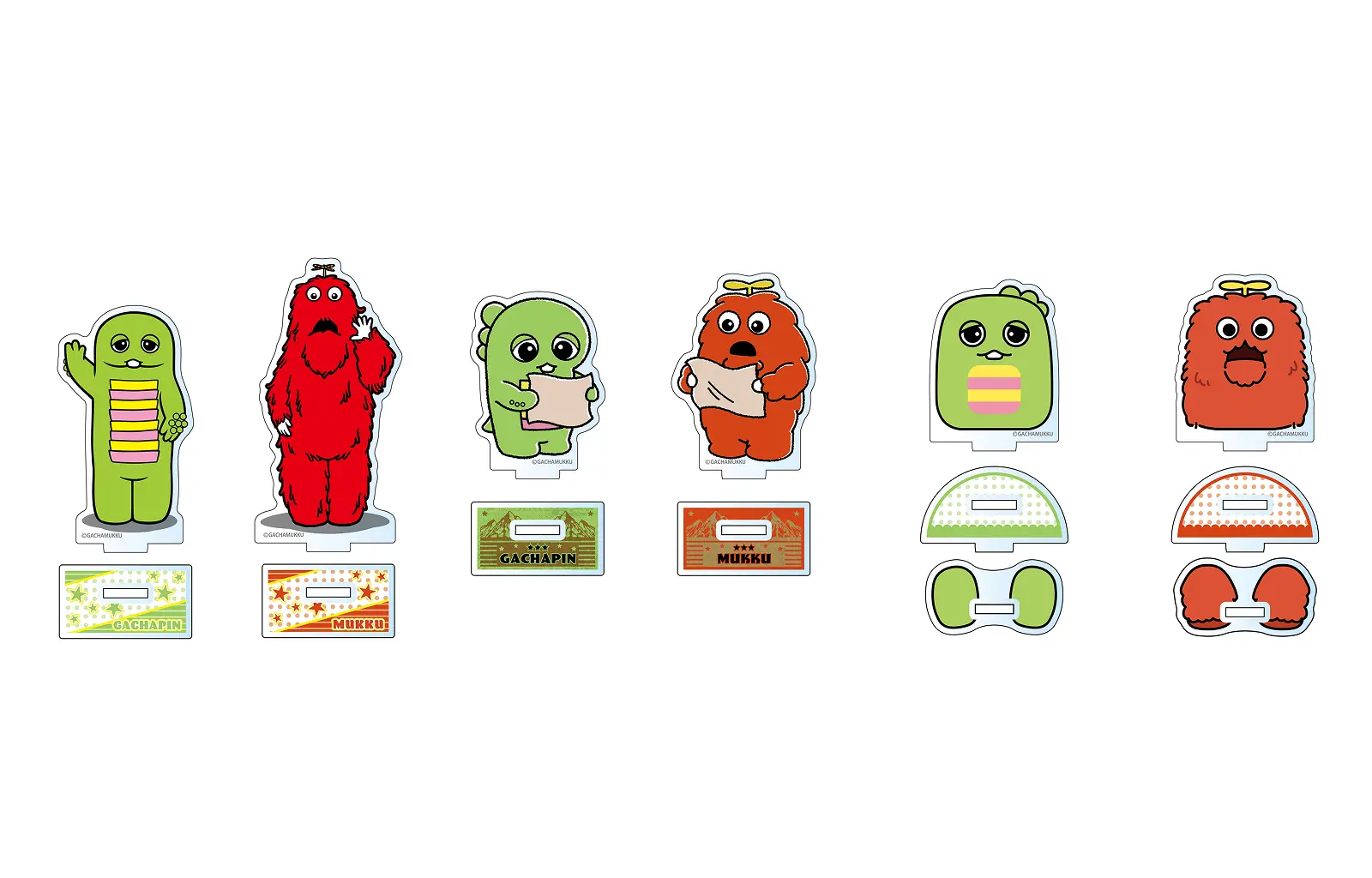 アクリルメモスタンド（全6種）