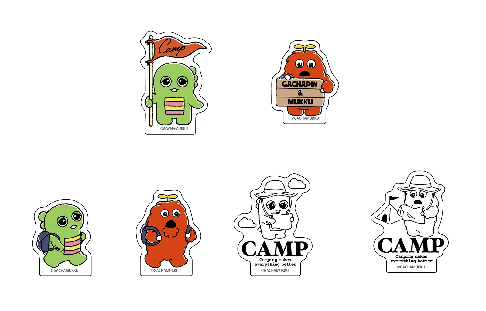 アクリルマスコット（ランダム/全6種） デザインB