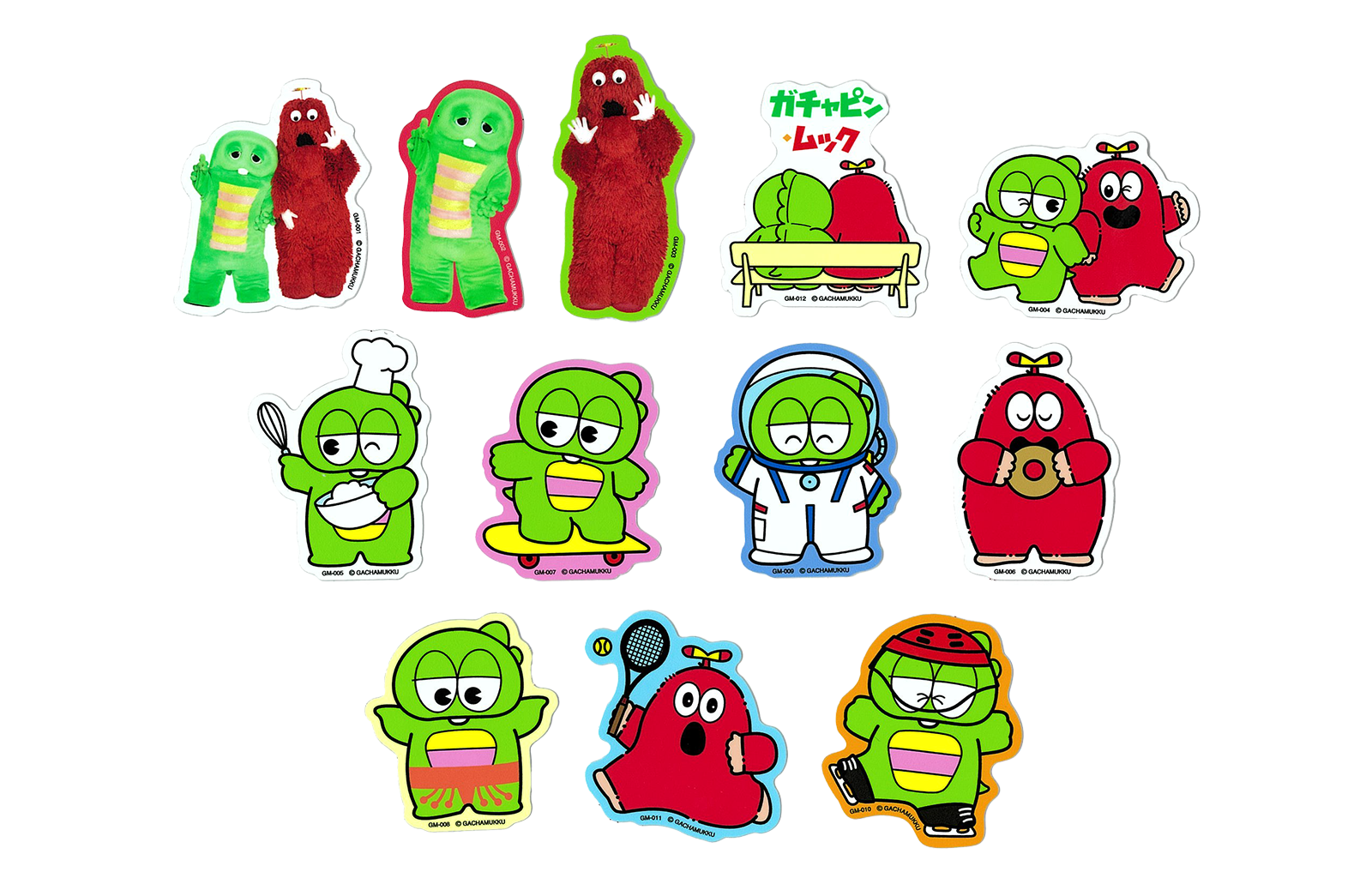 ダイカットミニステッカー（全12種）